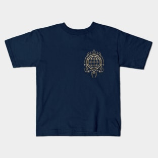 Stylised armillary sphere Kids T-Shirt